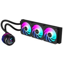 Gigabyte aorus waterforce X II 360, circular full-color LCD ( GP-AORUS WATERFORCE X II 360 )