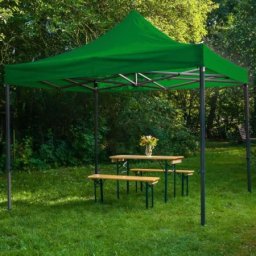 Paviljon, sklopivi, 3x4.5m, zeleni ( 64702 )