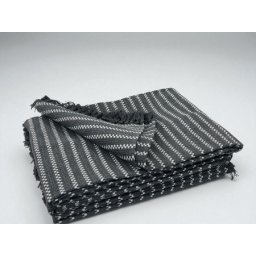 Fleker-prekrivač garnitura Terracotta (trosed-dvosed-fotelja) Teget/bela boja ( VLK000626-tegetbelaboja )