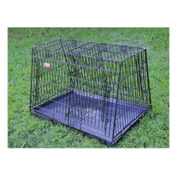 Gama Pet metalni kavez sa pregradom za dva psa 93 × 57,5 × 65,5 cm