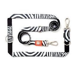 Max & Molly Zebra povodac za pse 120 cm sa mekanom ručkom