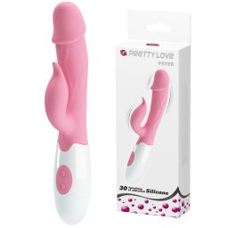 Silikonski vibrator Peter Pink