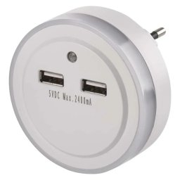 NOĆNA LED LAMPA SA SENZOROM 2xUSB P3313 EMOS