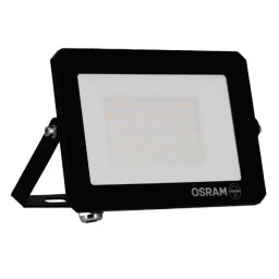 LED REFLEKTOR 30W CW 6500K HLADNO BELA IP65 CRNI FL LUX OSRAM