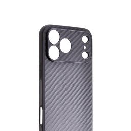TPU maska CARBON 0.3mm za iPhone 17 Pro MAX 2025 (6.9") crna