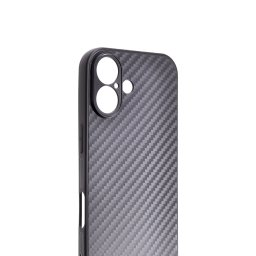 TPU maska CARBON 0.3mm za iPhone 17 2025 (6.3") crna