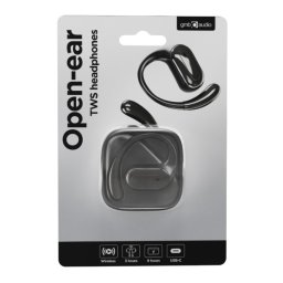 OWS-01-BK Gembird bluetooth V5 open-ear slusalice, TWS, black