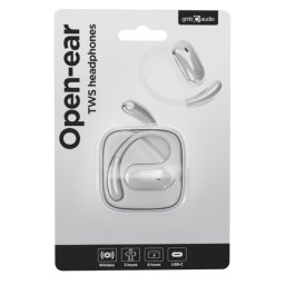 OWS-01-W Gembird bluetooth V5 open-ear slusalice, TWS, white