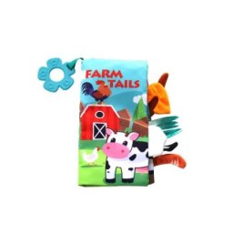 Kikka Boo Edukativna knjiga Farm Tails sa glodalicom ( KKB10269 )
