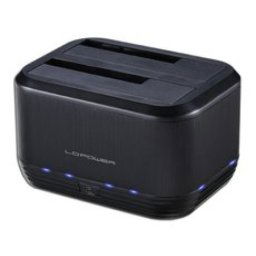 Lc power dock-u3-iii usb3.0 2x2.5/3.5" hdd/ssd black Hdd docking ( 14745 )