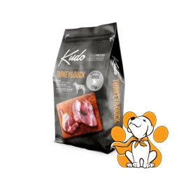 KUDO Turkey & Duck Medium & Maxi Junior 12kg, Ćuretina i Pačetina za Štence