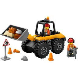 Lego city yellow construction wheel 60450 ( 83618 )