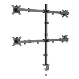 Gembird MA-D4-01 Podesivi stoni drzac za monitor sa cetri ruke,tilt,rotacija,okretanje,13-32 max10kg