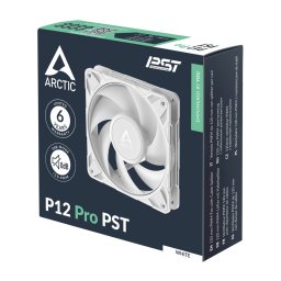 Ventilator za kućište Arctic P12 Pro PST (White), 120 mm PWM Fan with Cable Splitter, ACFAN00308A
