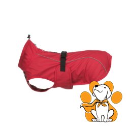 Trixie Vimy Raincoat Red L 62 cm, Vodootporni Mantil Velike Pse Za Šetnju