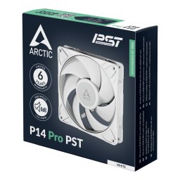 Ventilator za kućište Arctic P14 Pro PST (White), 140 mm PWM Fan with Cable Splitter, ACFAN00317A