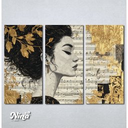 Slike na platnu Zlatna melodija Nina667_3
