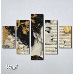 Slike na platnu Zlatna melodija Nina667_5