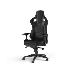 NOBLECHAIRS EPIC Real Leather Gaming stolica crna