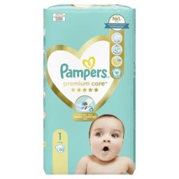 PAMPERS 1 PREMIUM CARE 2-5KG 50KOM