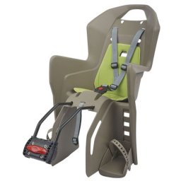 Polisport korpa za dete koolah zadnja na ram brown-green ( KRP-8631400027 )