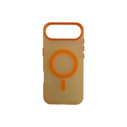 Silikonska futrola Magsafe FLURO COLOR Iphone 17 Air narandžasta