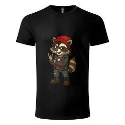 Majica sa štampom (unisex) Rakun
