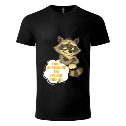 Majica sa štampom (unisex) Rakun