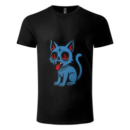 Majica sa štampom (unisex) Luda macka