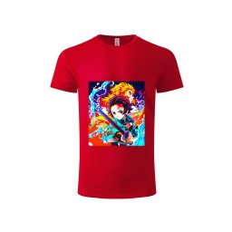 Majica sa štampom (unisex) Ubica Demona (Demon Slayer)