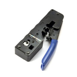 Gembird T-WC-06 Klesta za krimpovanje CAT.7 LAN pass-through plug, 8P8C, 6P6C, blue