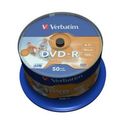 VERBATIM AZO WIDEPRINT SURFACE 4.7GB 16X 43533 NO-ID/CAKE
