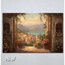 Slike na platnu Pogled na leto Nina668_P