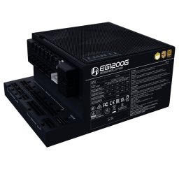 Napajanje 1200W Lian Li EDGE EG1200G, 80 Plus Gold, PCIe 5.1, ATX 3.1, USB HUB, Crno