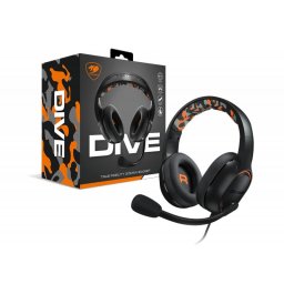 COUGAR DIVE Gaming Headset, Black