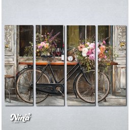 Slike na platnu Vintage kafic Nina669_4