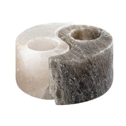 STONA SLANA LAMPA SVEĆNJAK SOLUNA CRNA 76034 RABALUX