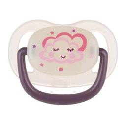 Canpol babies silikonska varalica 0-6m night dreams 22/500 (1kom) pink ( 22/500_pin )