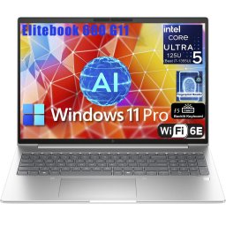 HP EliteBook 660 G11 Ultra 7 165U(1.7-4.8 GHz), 16.0" WUXGA AG UWVA, 16GB, SSD 512GB PCIe NVMe, WIFI, Bluetooth, No WWAN, Webcam, No Finger Print, Backlit Kbd, ACA 65W, BATT 3C 56 WHr - Win11 Pro64