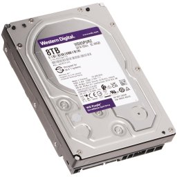 HDD 8 TB WESTERN DIGITAL Purple WD85PURZ, 256MB, 5640 rpm, za video nadzor, SATA 3
