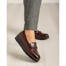 Ženske mokasine C253 bordo