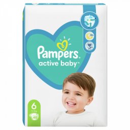 PELENE PAMPERS 6 EXTRA LARGE 15+KG 48KOM
