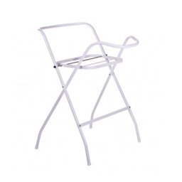 Tega metalni stalak za kadicu sa korpom 102cm,beli ( A010608 )