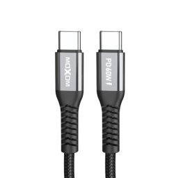 Moxom Usb data kabal mx-cb235 pd 60w type-c na type-c 1m crni ( U2081 )