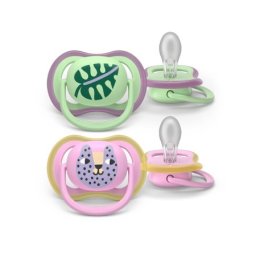 Philips Avent varalica air 6-18m pink/mint 2kom ( SCF087/13 )