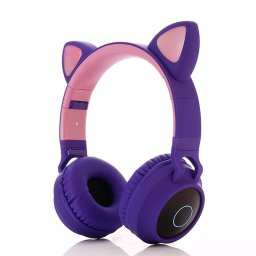 Bluetooth slušalice BT028C (S28) ljubičaste