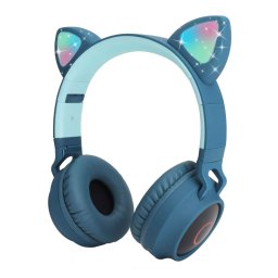 Bluetooth slušalice BT028C (S28) tamno plave