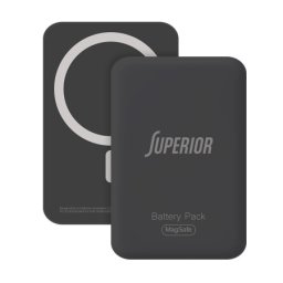 Power bank magsafe superior 15w 5000 mah crni ( BAT2684 )