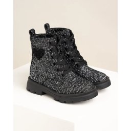Dečije kratke martinke CH252531 (brojevi od 31 do 36) crne glitter