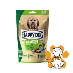 Happy Dog Naturcroq Mini Lamb & Rice Training Snack 100g, Ukusne Poslastice